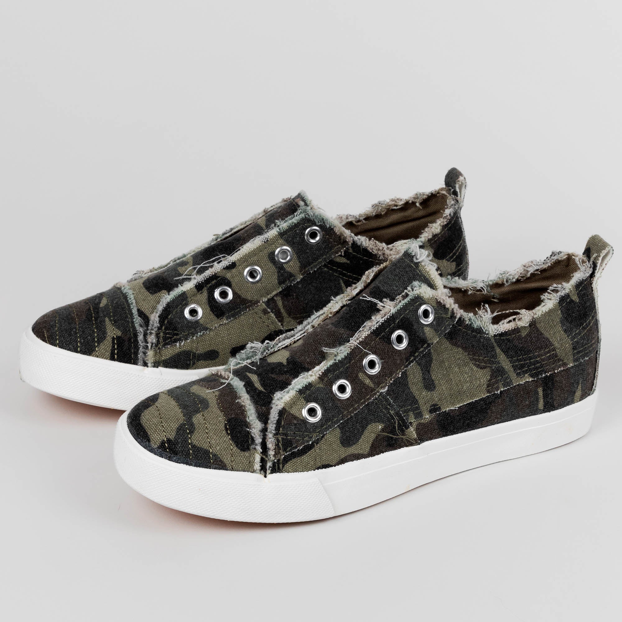 Girlie Girl™ Slip-On Canvas Sneakers
