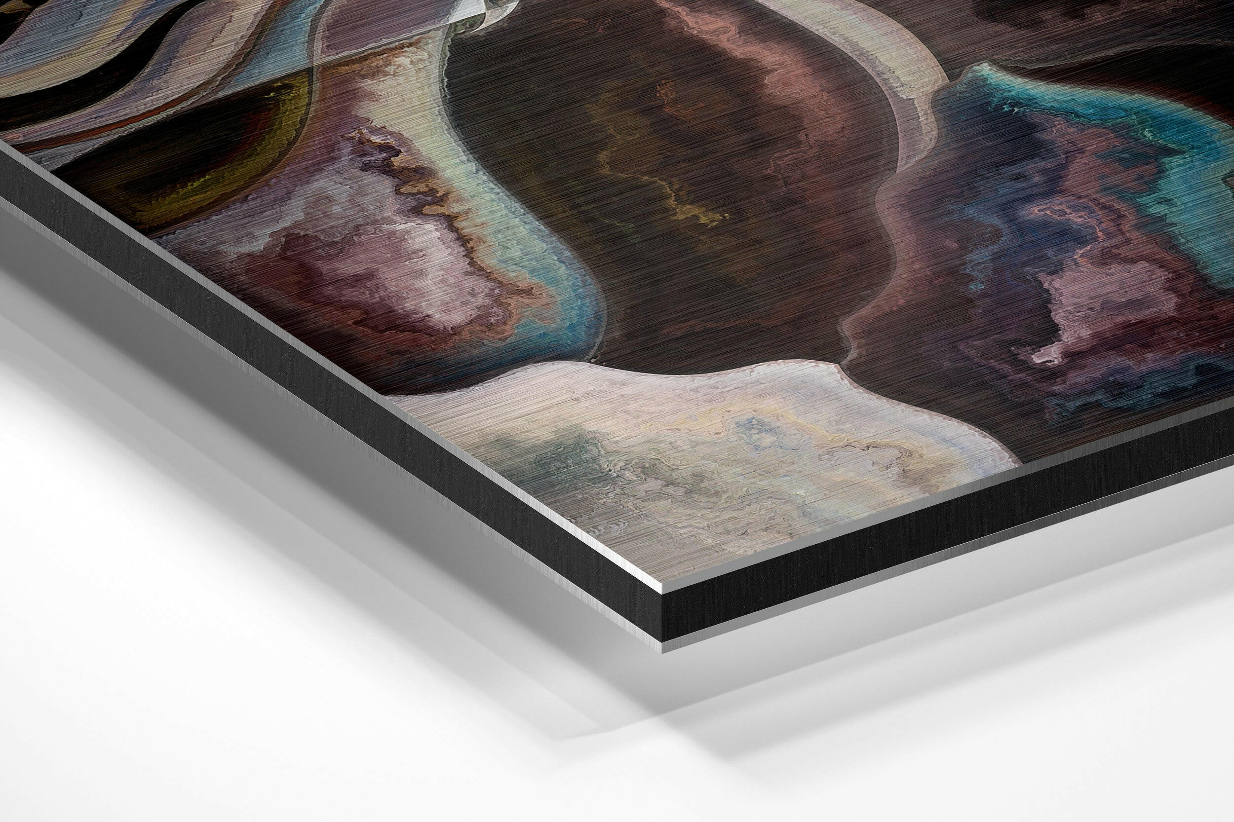 Childish Thoughts Brushed Aluminium Dibond Wall Art