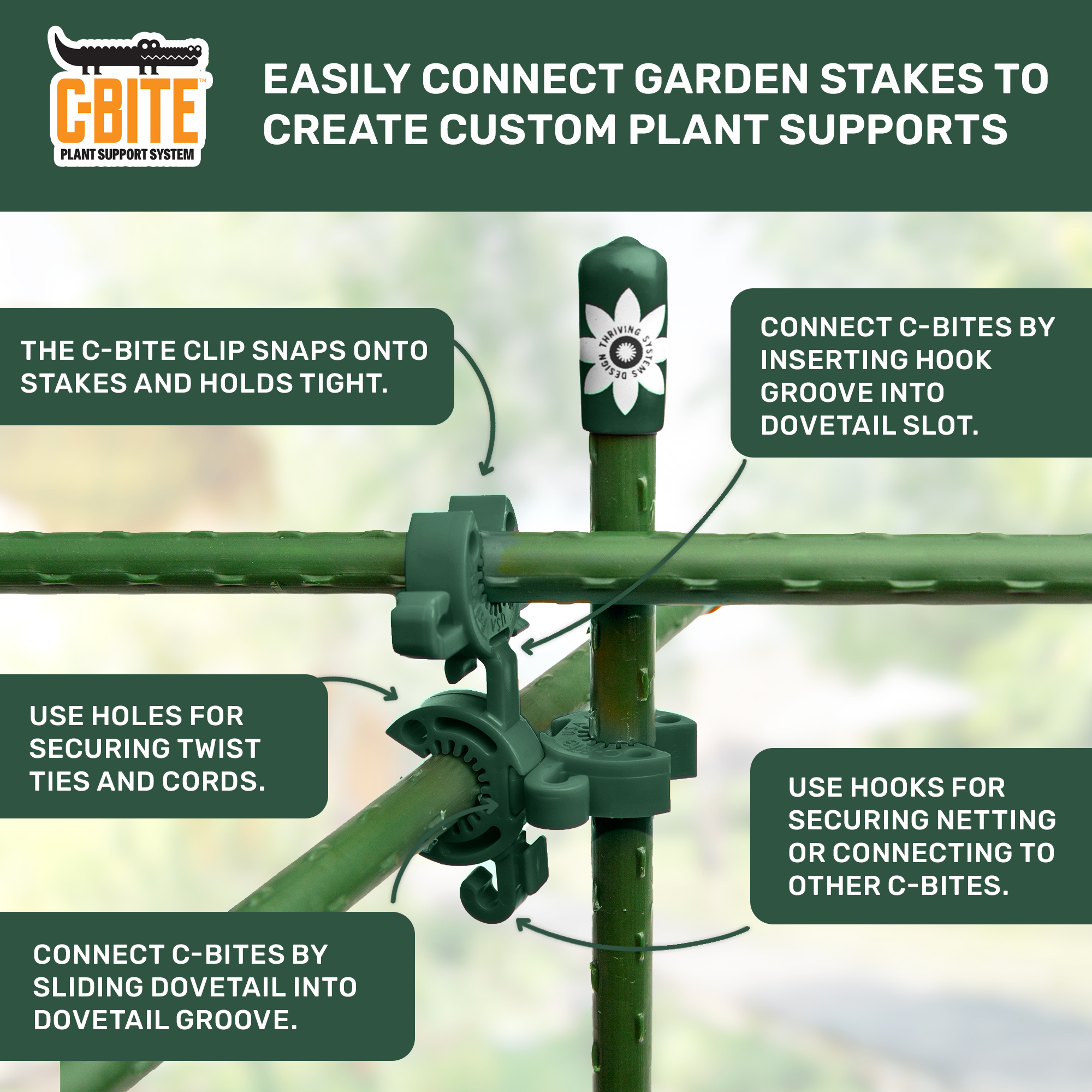 C-BITE Maker Kit - Expand Existing Plant Supports