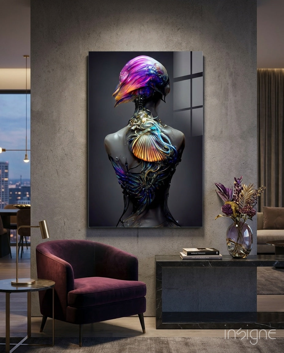 Mutation Glass Art || Designer Collection