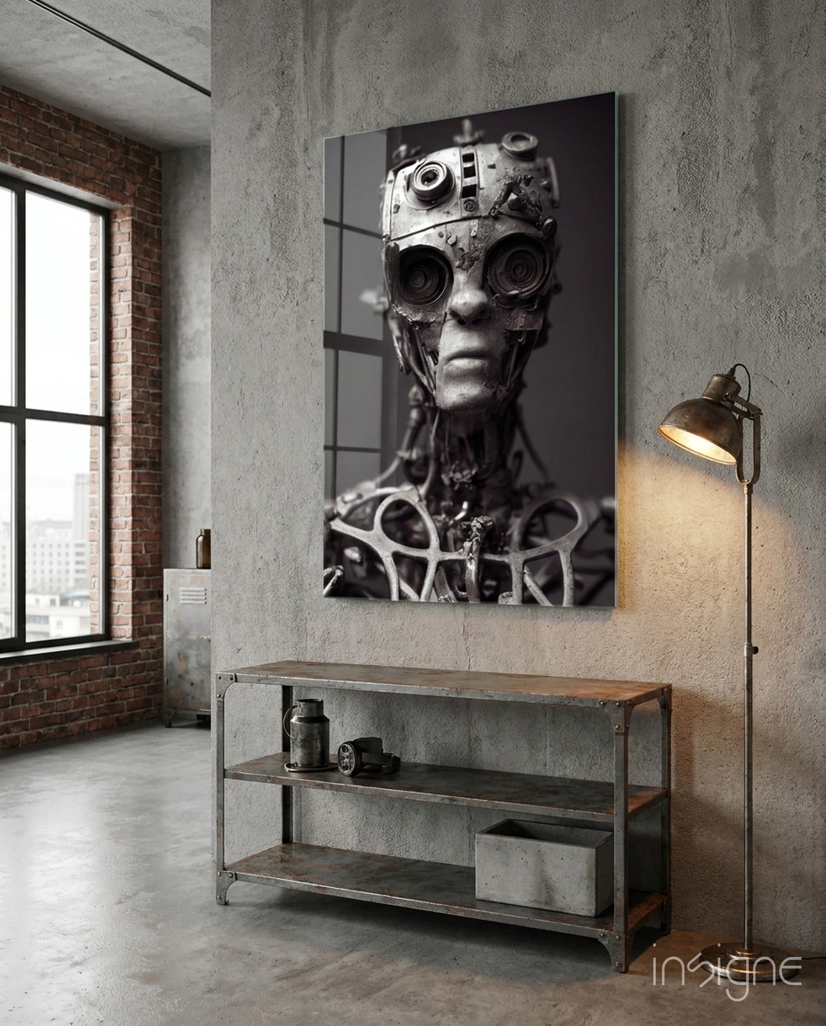 Future Human Glass Art || Designer Collection