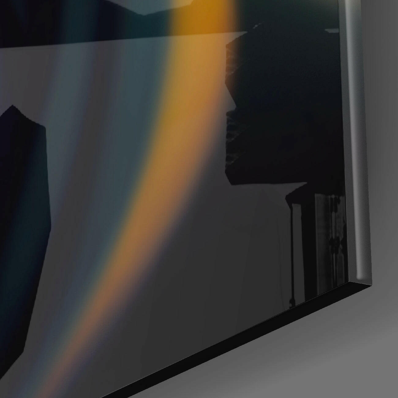 Virtual Life Glass Wall Art || Designer Collection