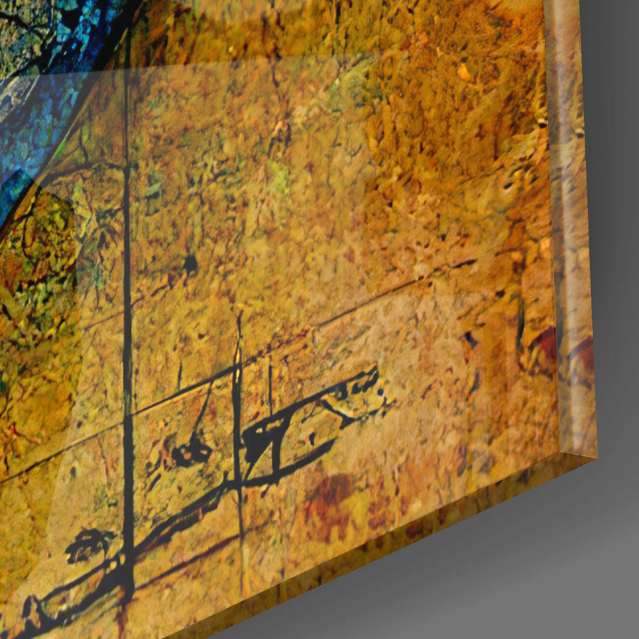 Sphere Glass Wall Art || Designer Collection