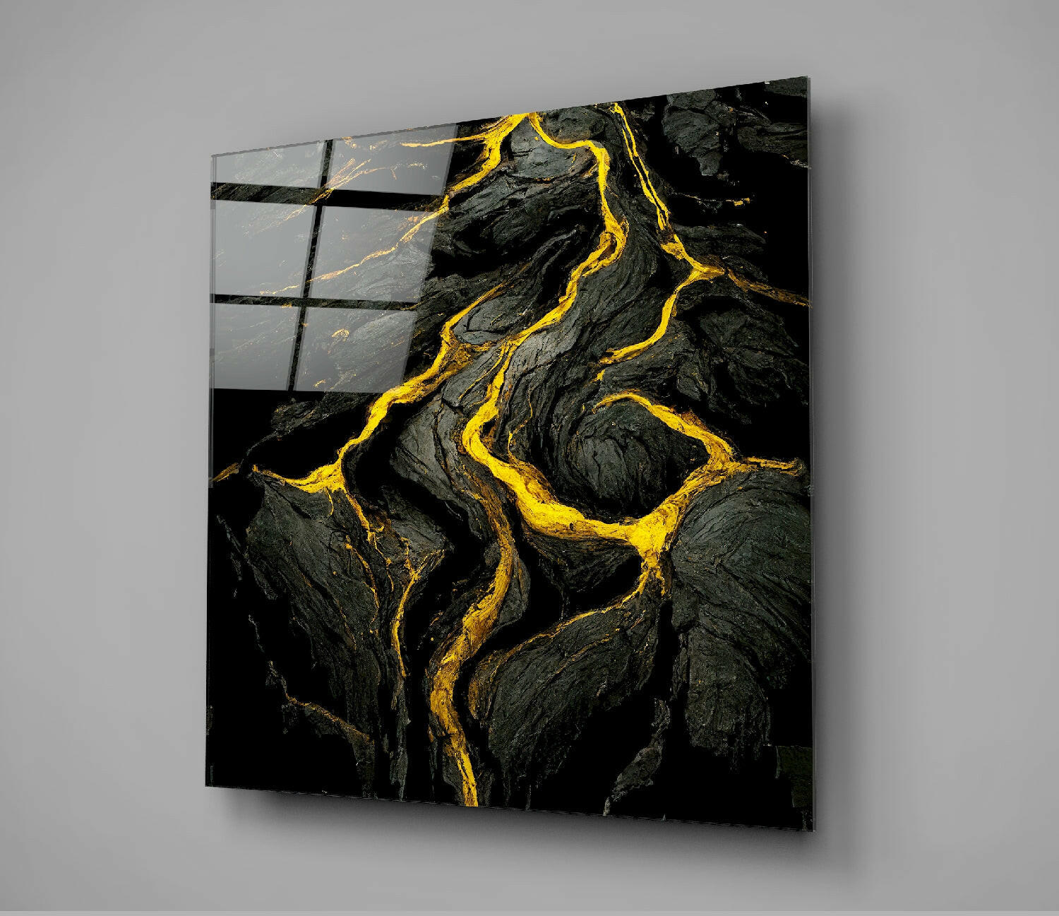 Lava Glass Wall Art || Designer Collection
