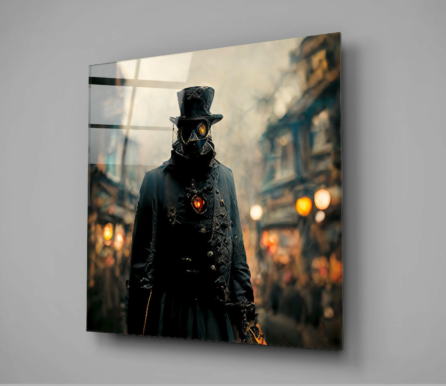 Warrior Glass Wall Art || Designer Collection