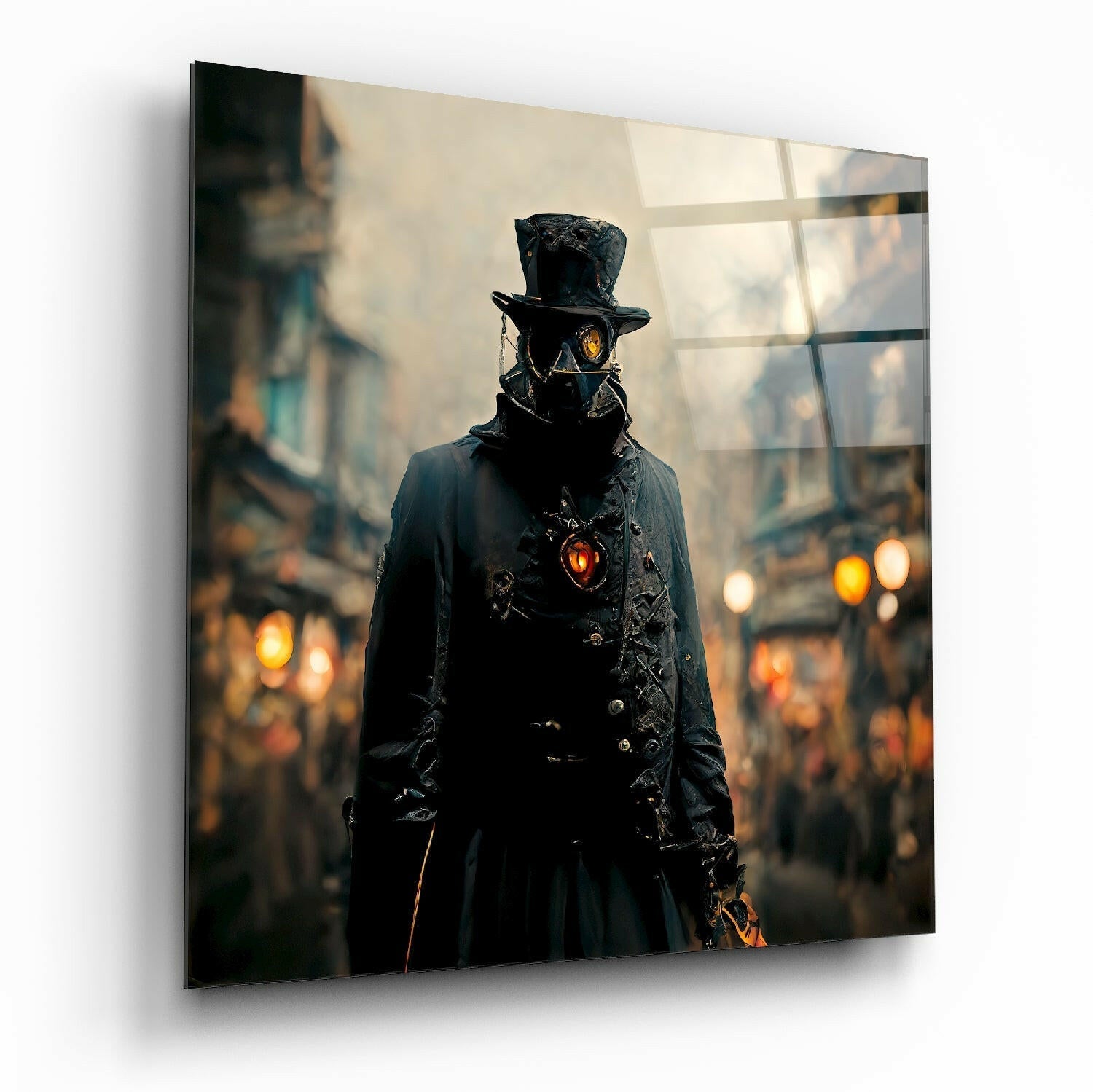 Warrior Glass Wall Art || Designer Collection