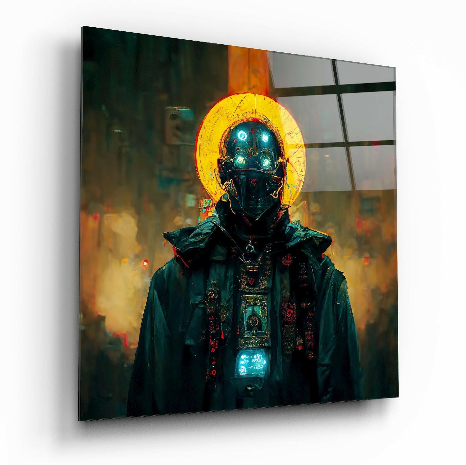 The Conqueror Glass Wall Art || Designer Collection
