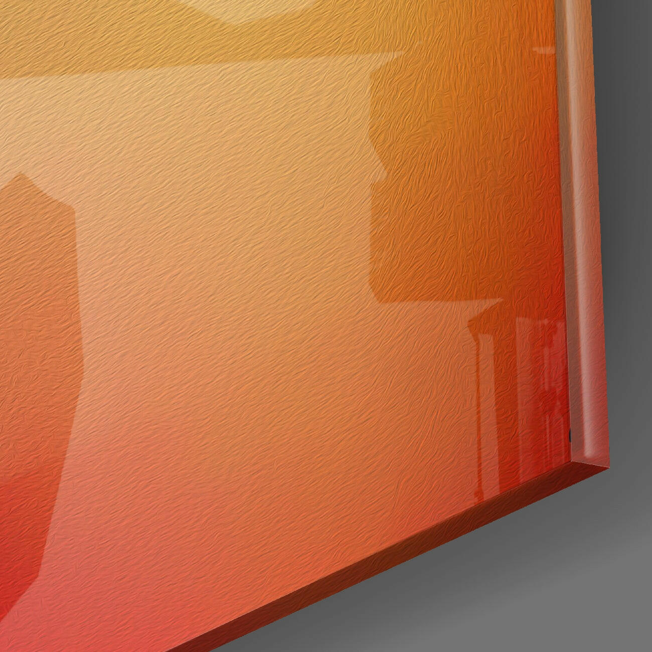 Heart Glass Wall Art || Designers Collection