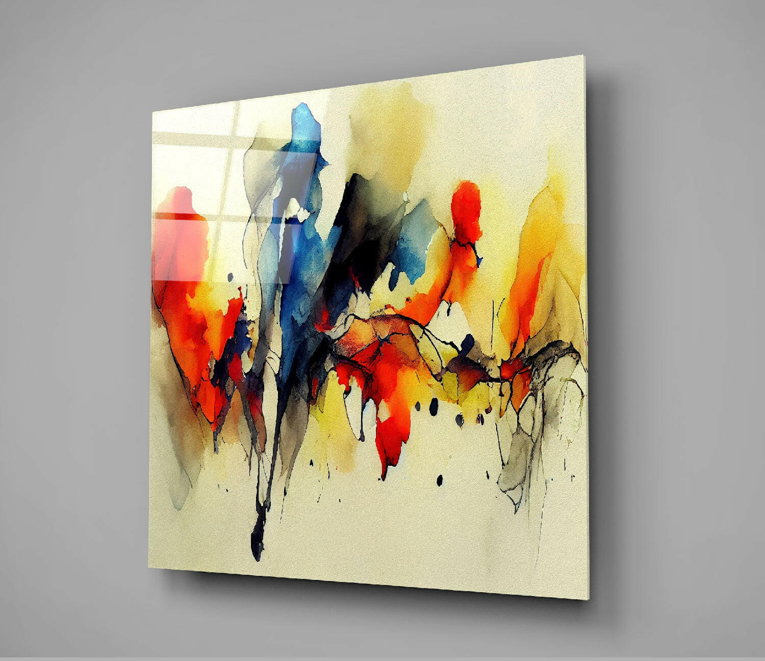 Frequency Glass Wall Art || Designers Collection