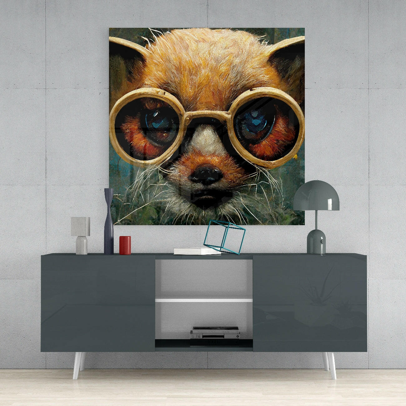 Sharp Vision Glass Wall Art || Designer Collection