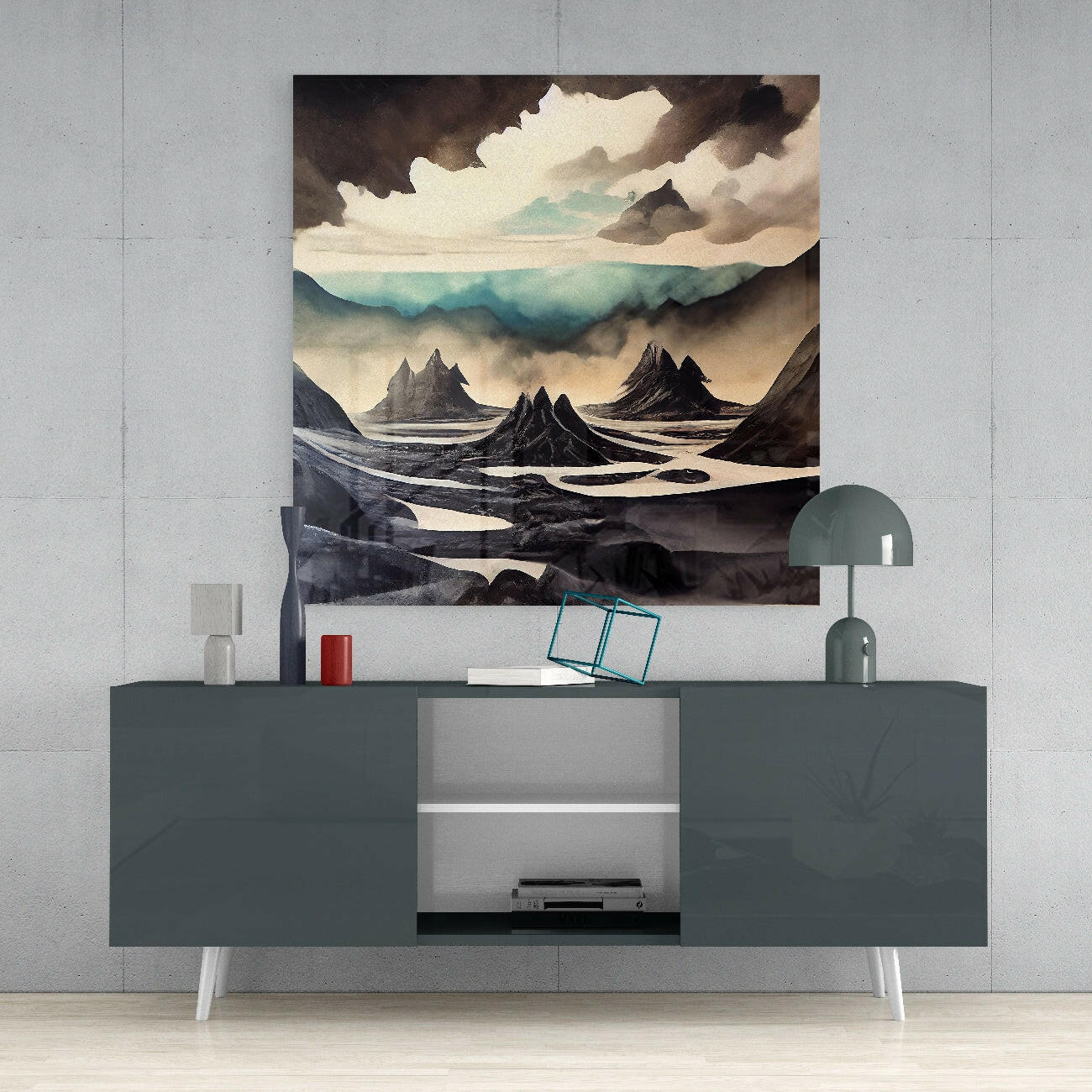Landscape Glass Wall Art || Designer Collection