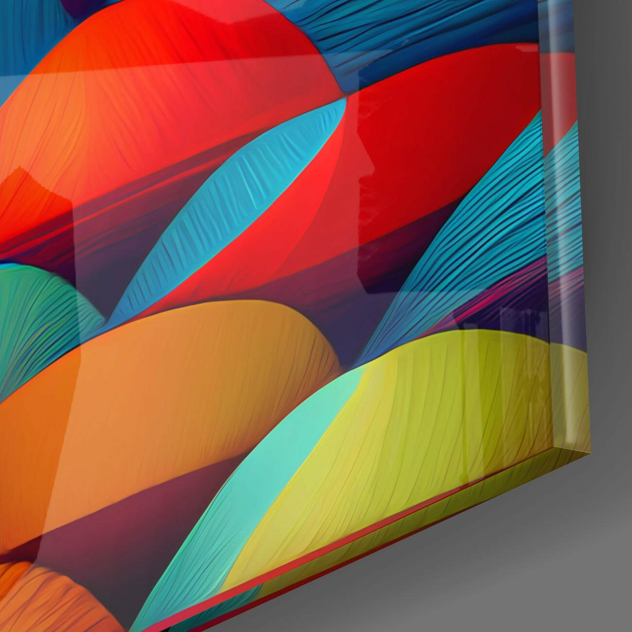 Lips Glass Wall Art || Designer Collection