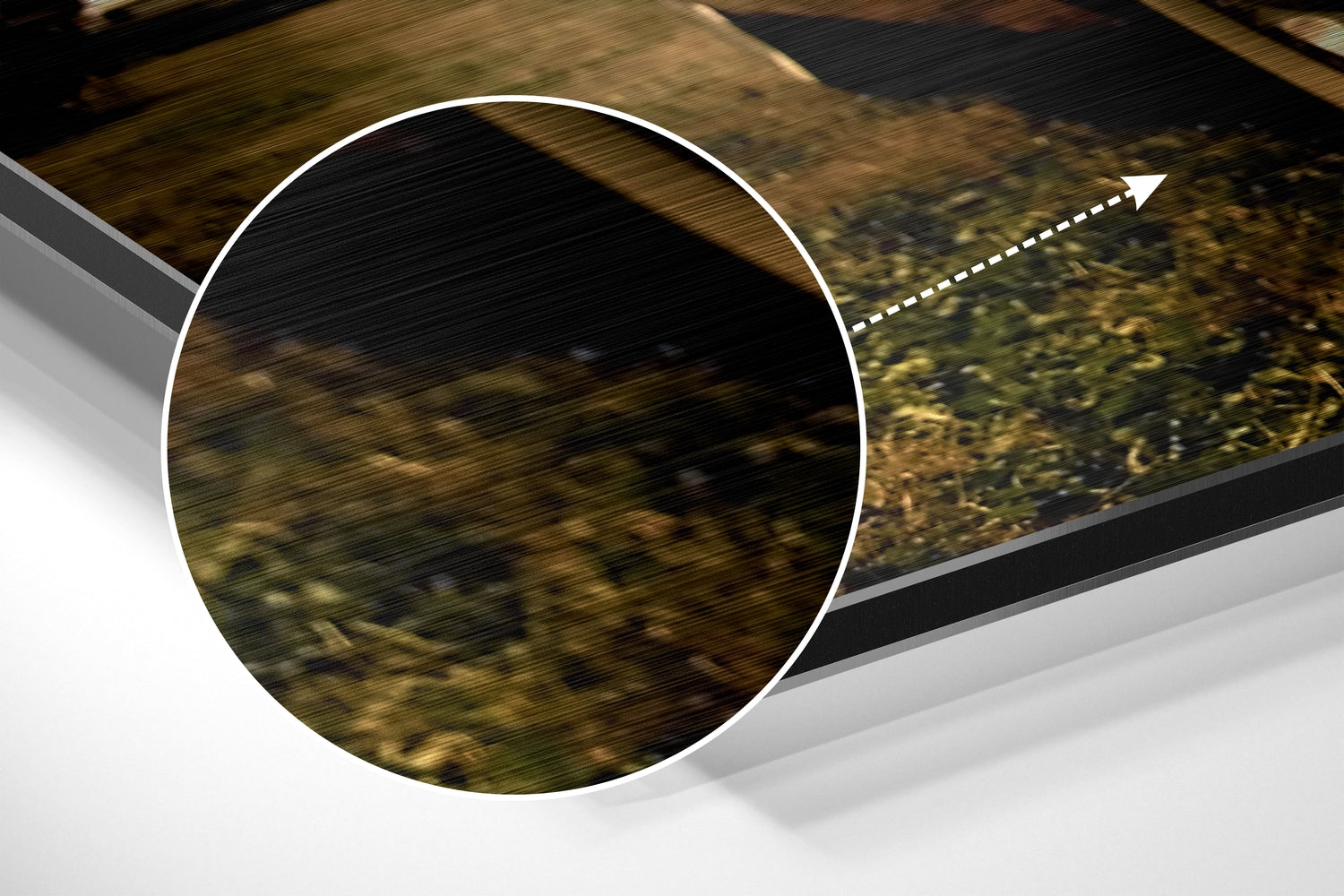 Classical Car Brushed Aluminium Dibond Wall Art