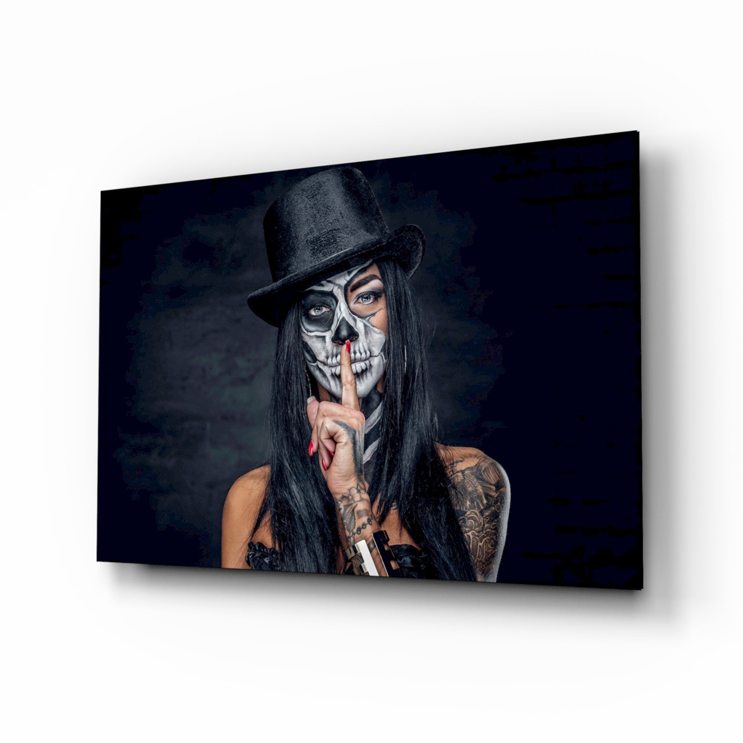 Sssh Glass Wall Art