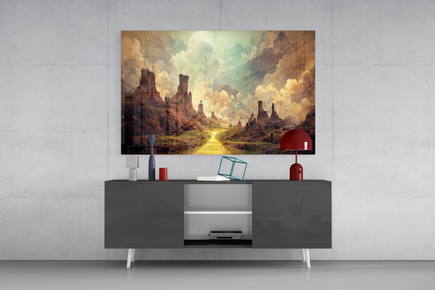 Road to the End Glass Art || Designer Collection
