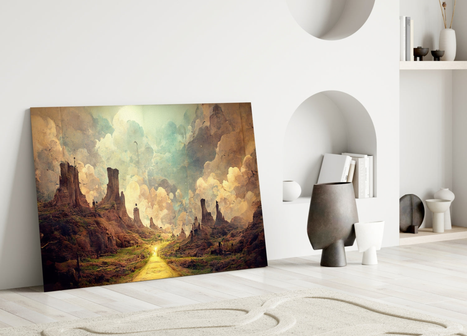 Road to the End Glass Art || Designer Collection