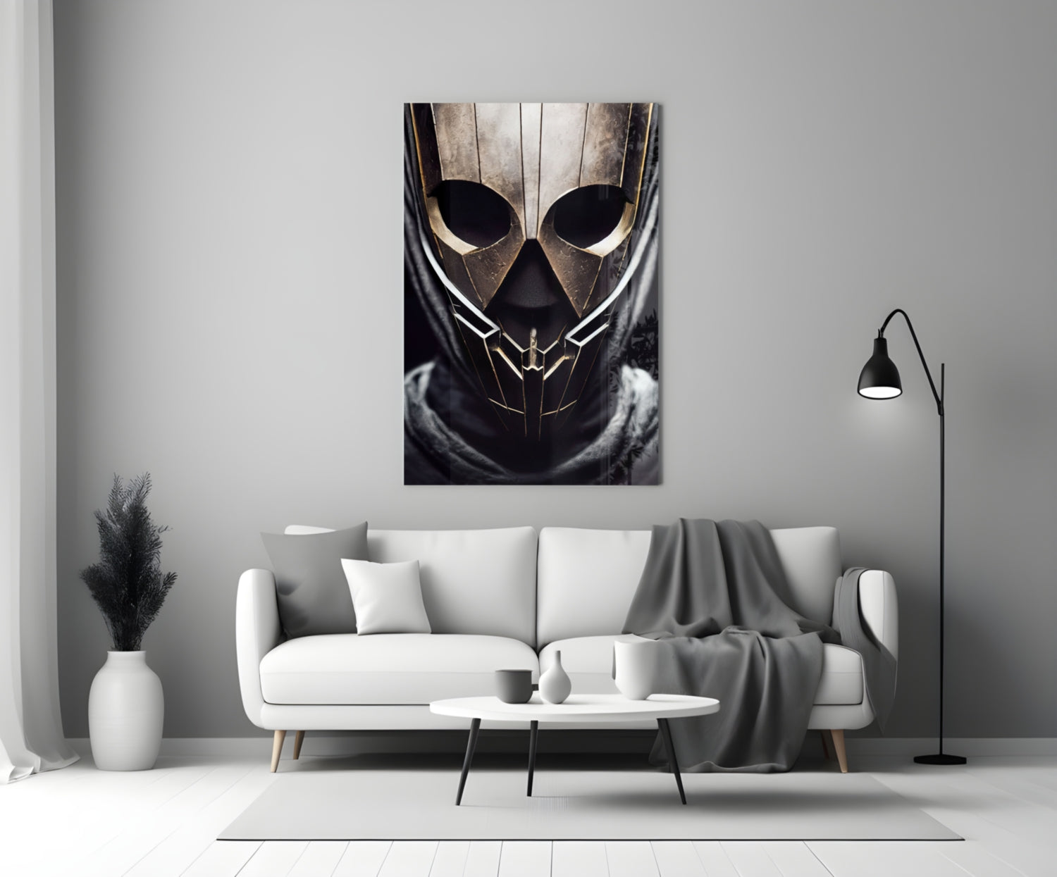 Peace Fighter Glass Art || Designer Collection