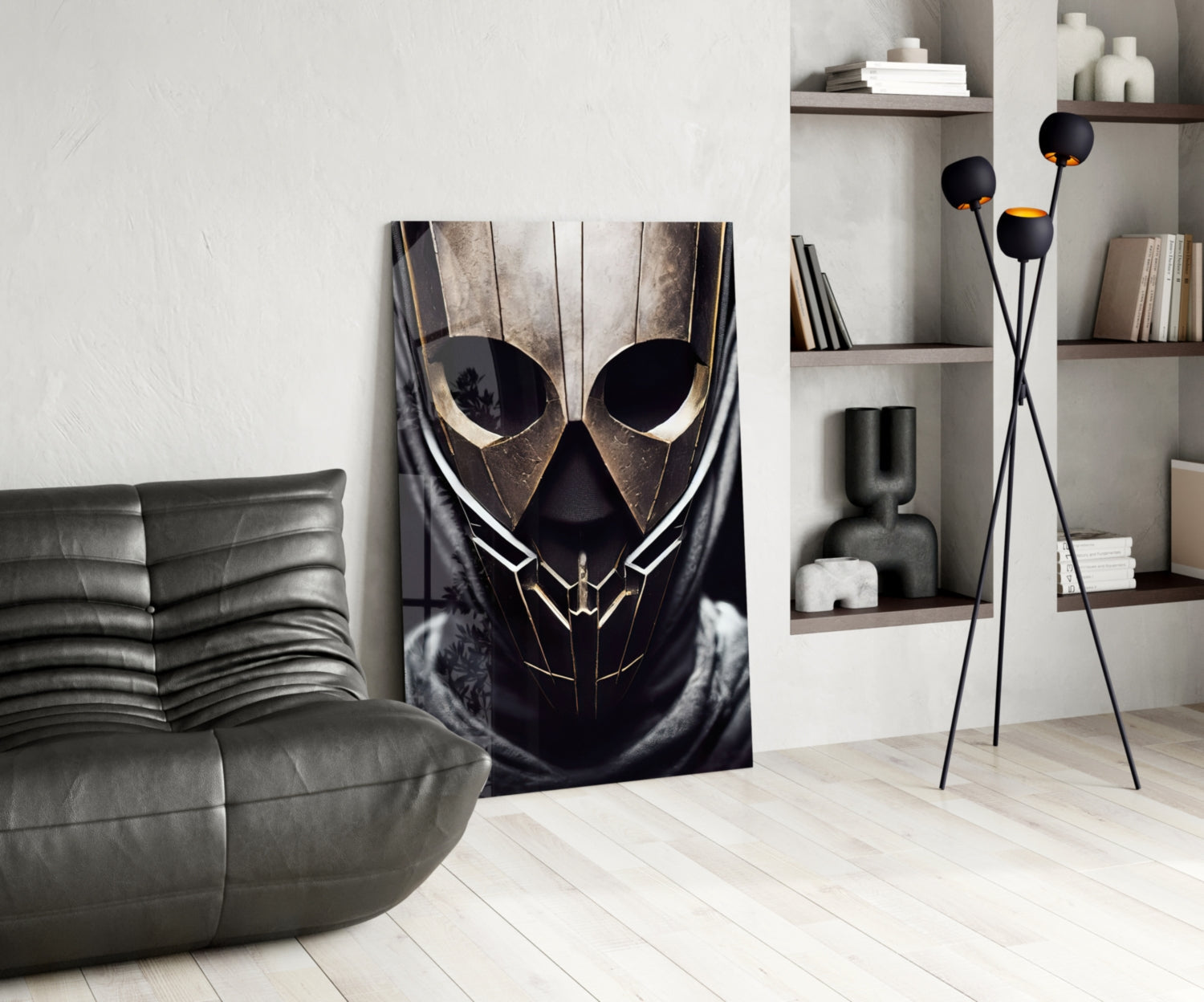 Peace Fighter Glass Art || Designer Collection