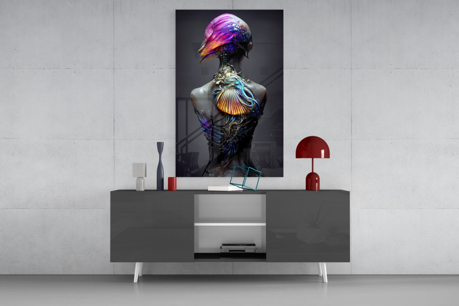 Mutation Glass Art || Designer Collection
