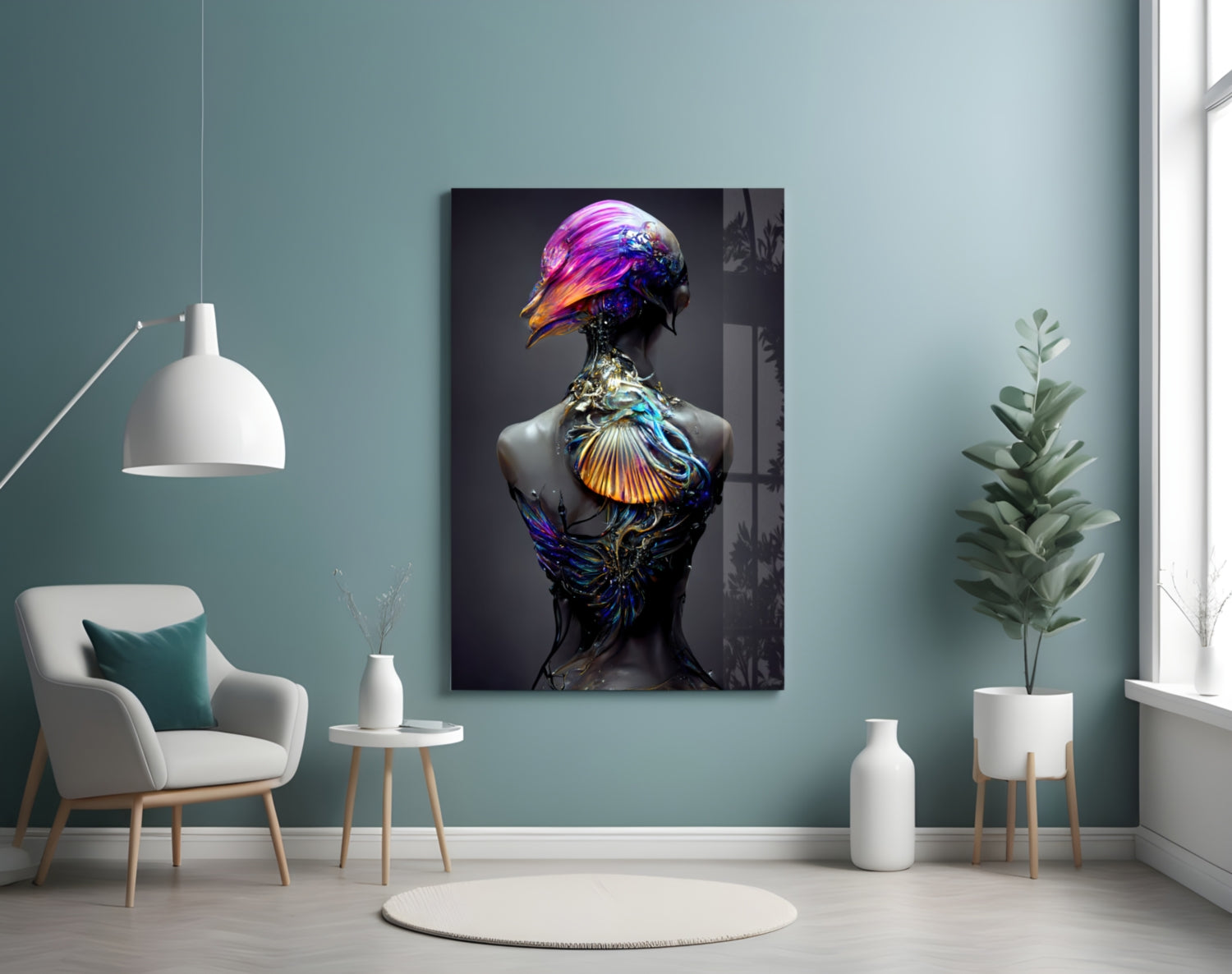 Mutation Glass Art || Designer Collection