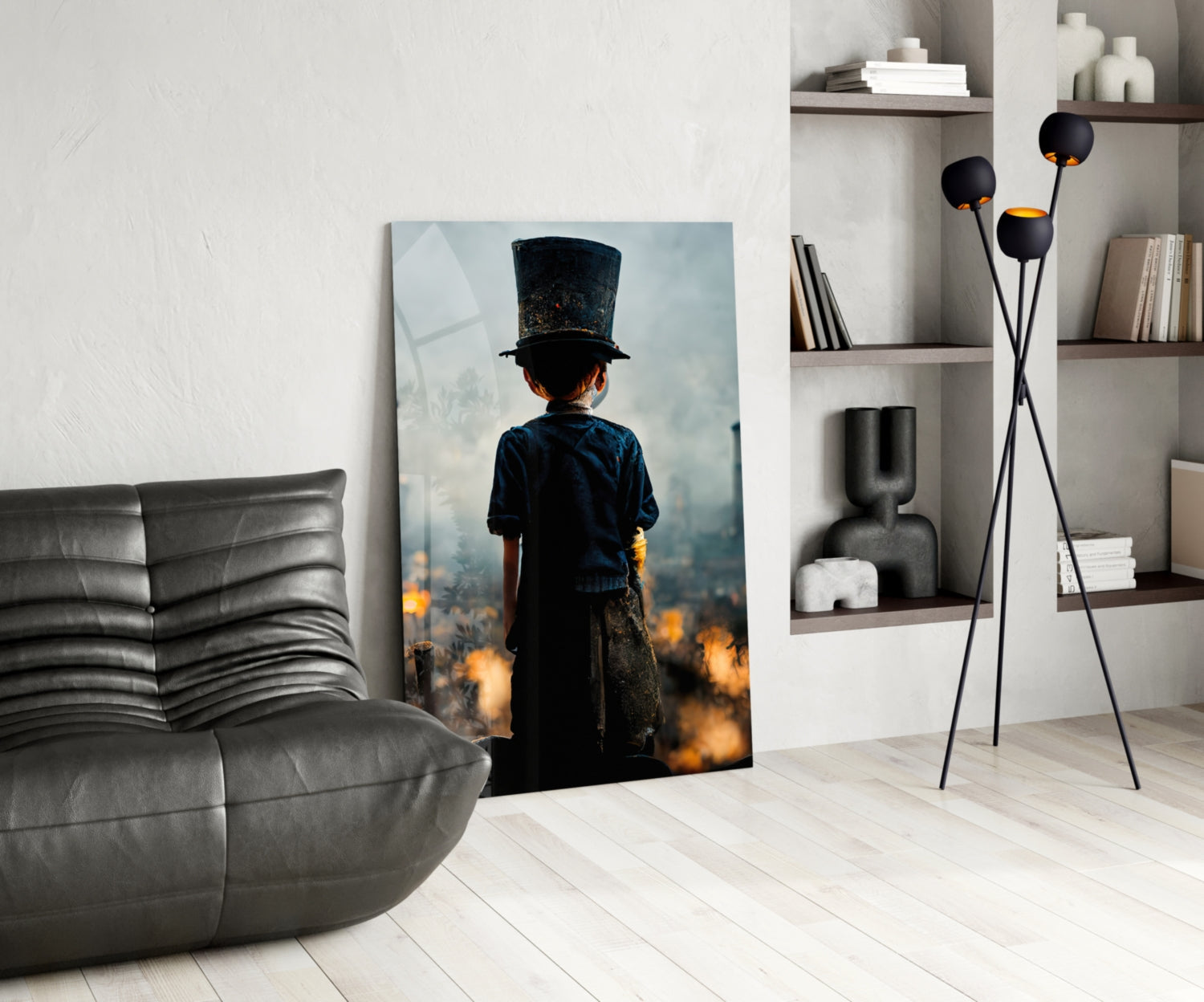 Burning the Past Glass Art || Designer Collection