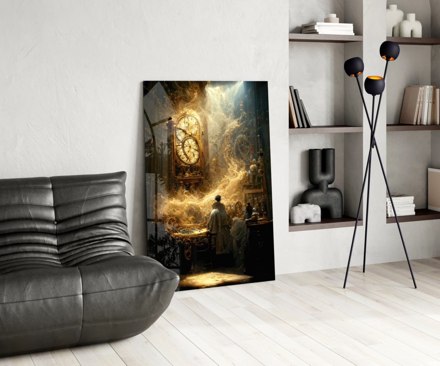 Time Flow Glass Art || Designer Collection