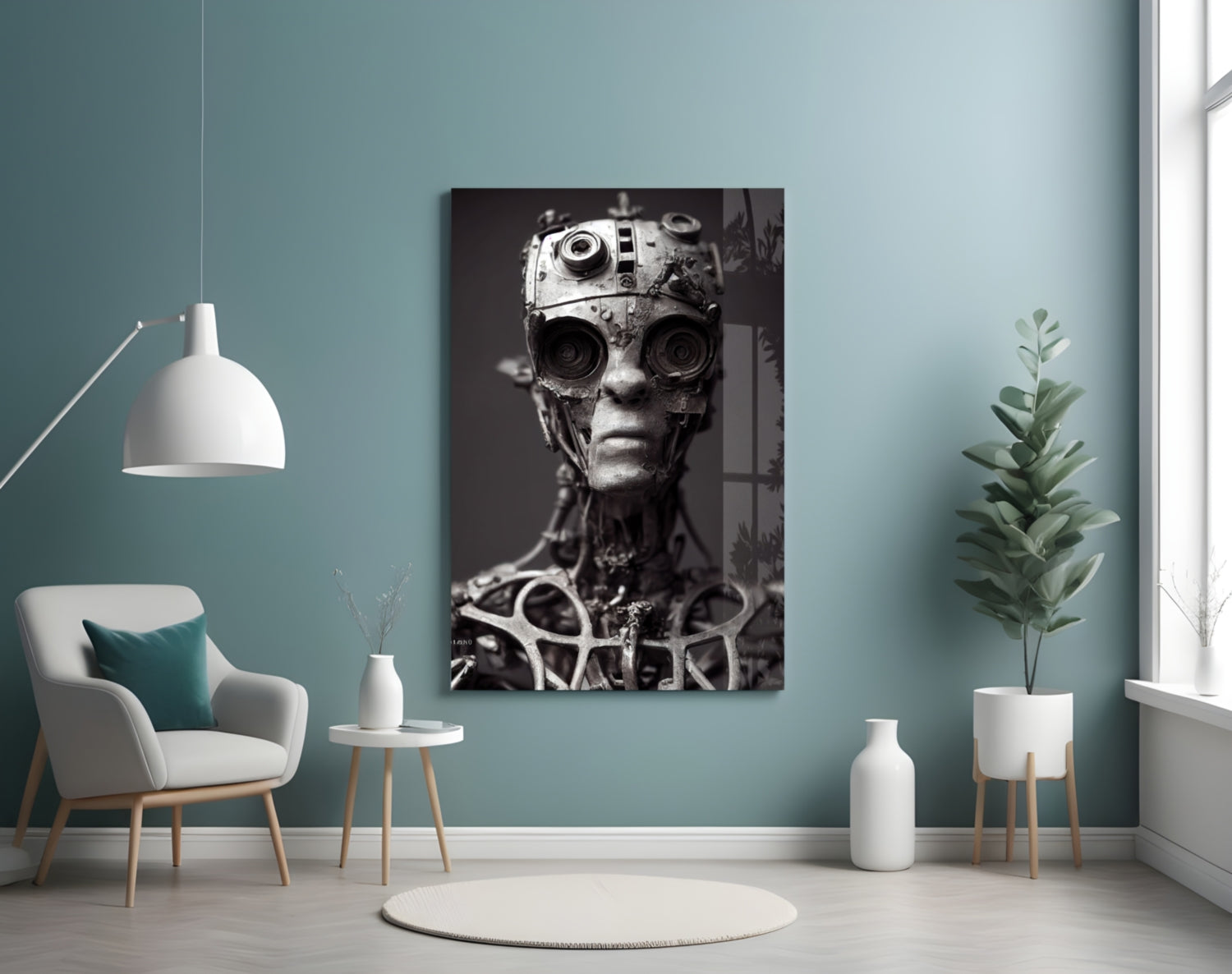 Future Human Glass Art || Designer Collection