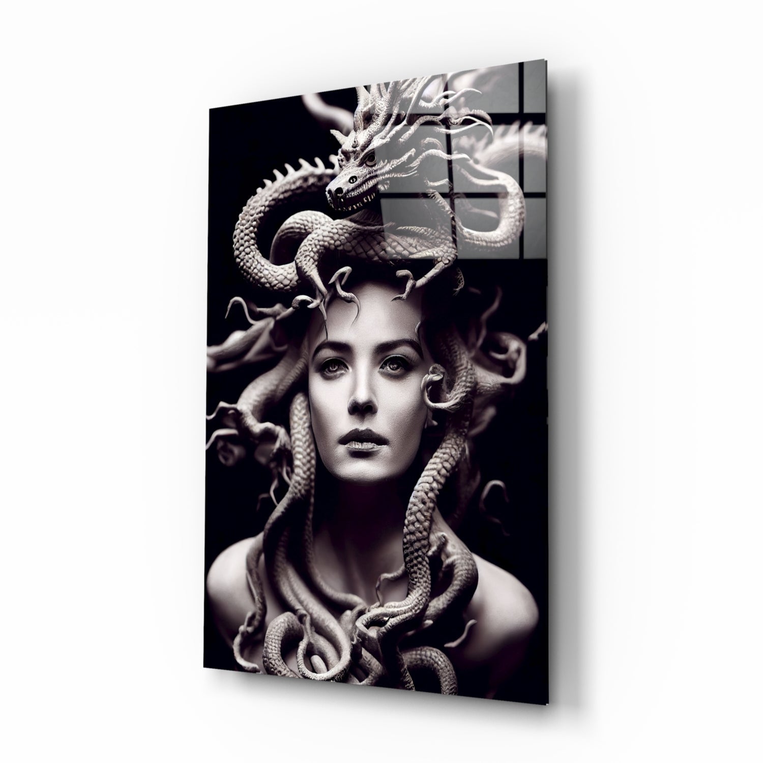 Medusa Glass Art || Designer Collection