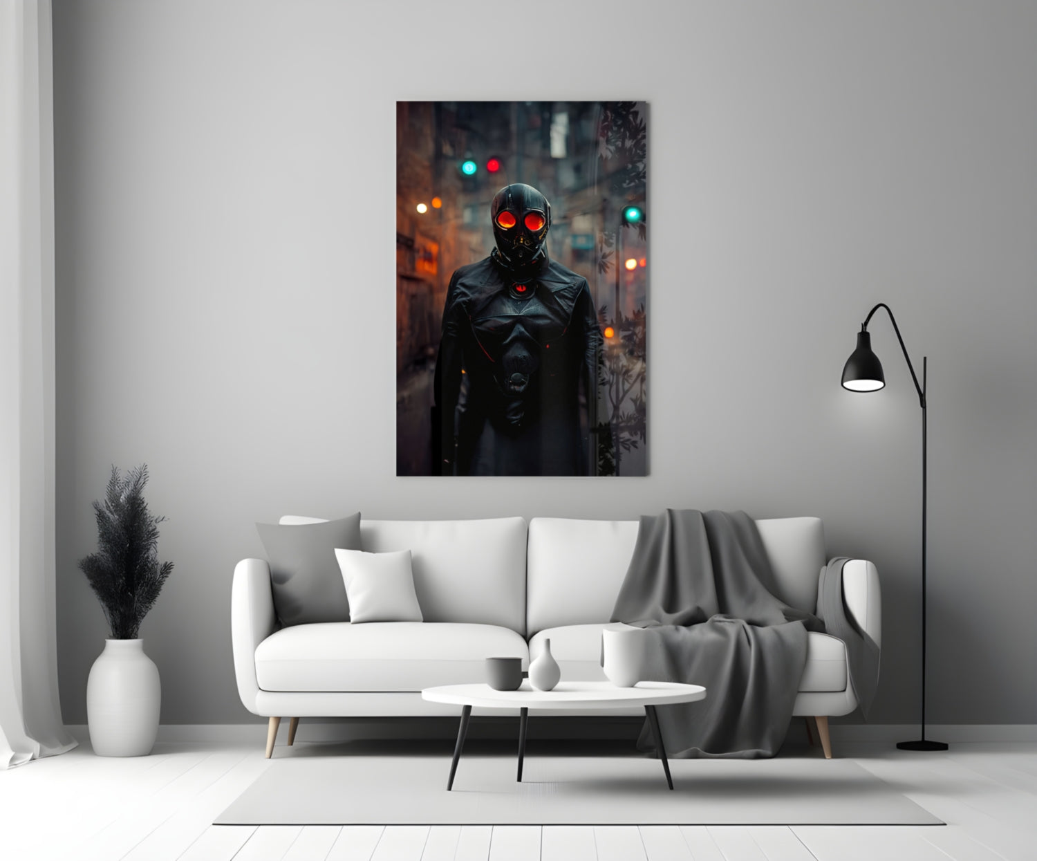 Black Rage Glass Art || Designer Collection