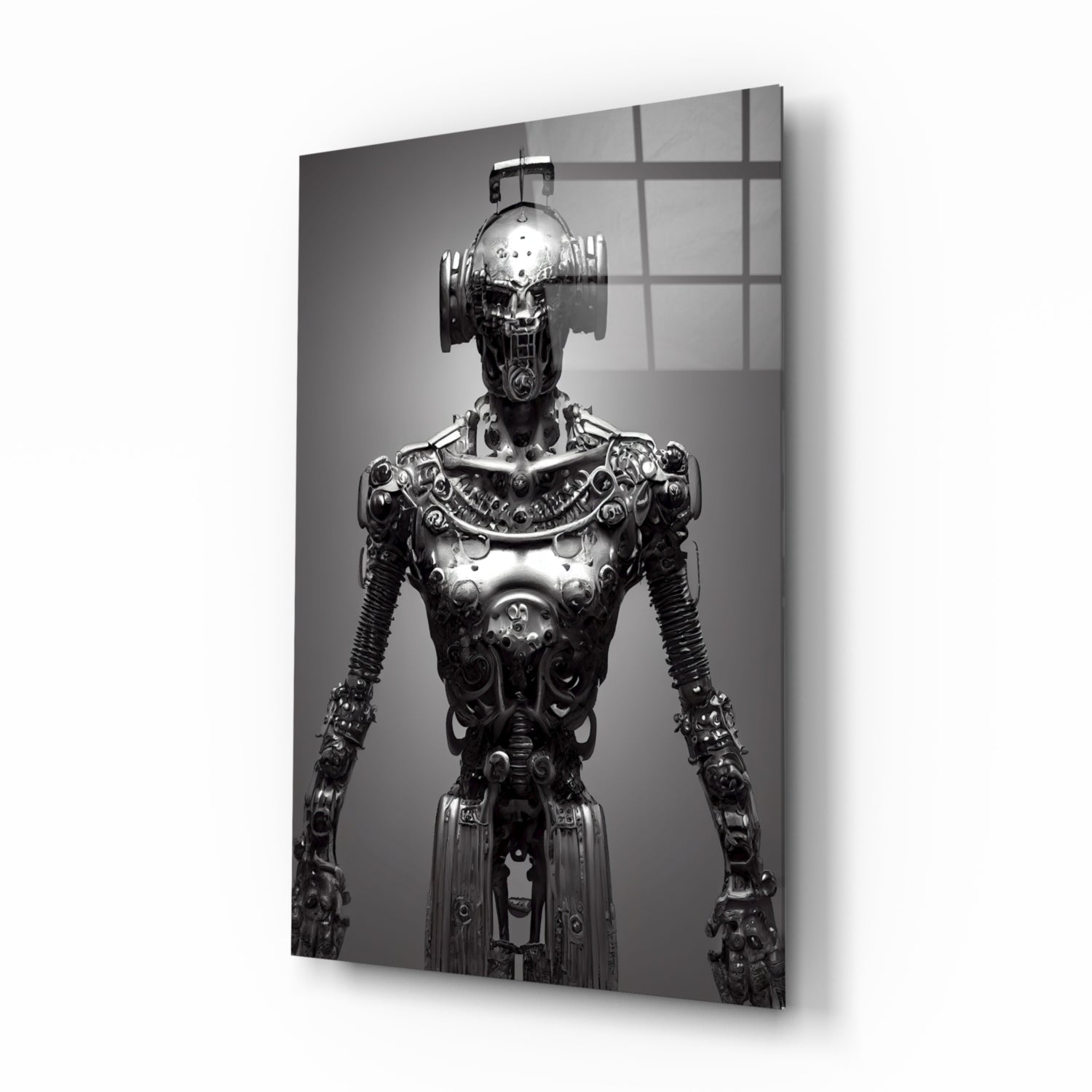 Humachine" Glass Art || Designer Collection