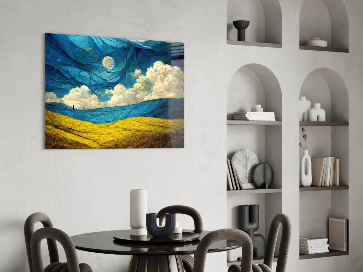 Dancing Sky Glass Art || Designers Collection