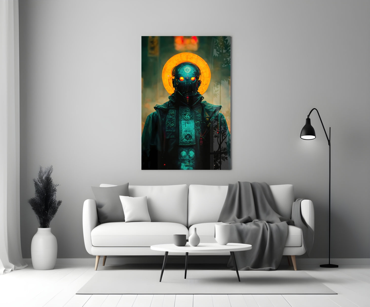 The Prince Glass Wall Art || Designer Collection