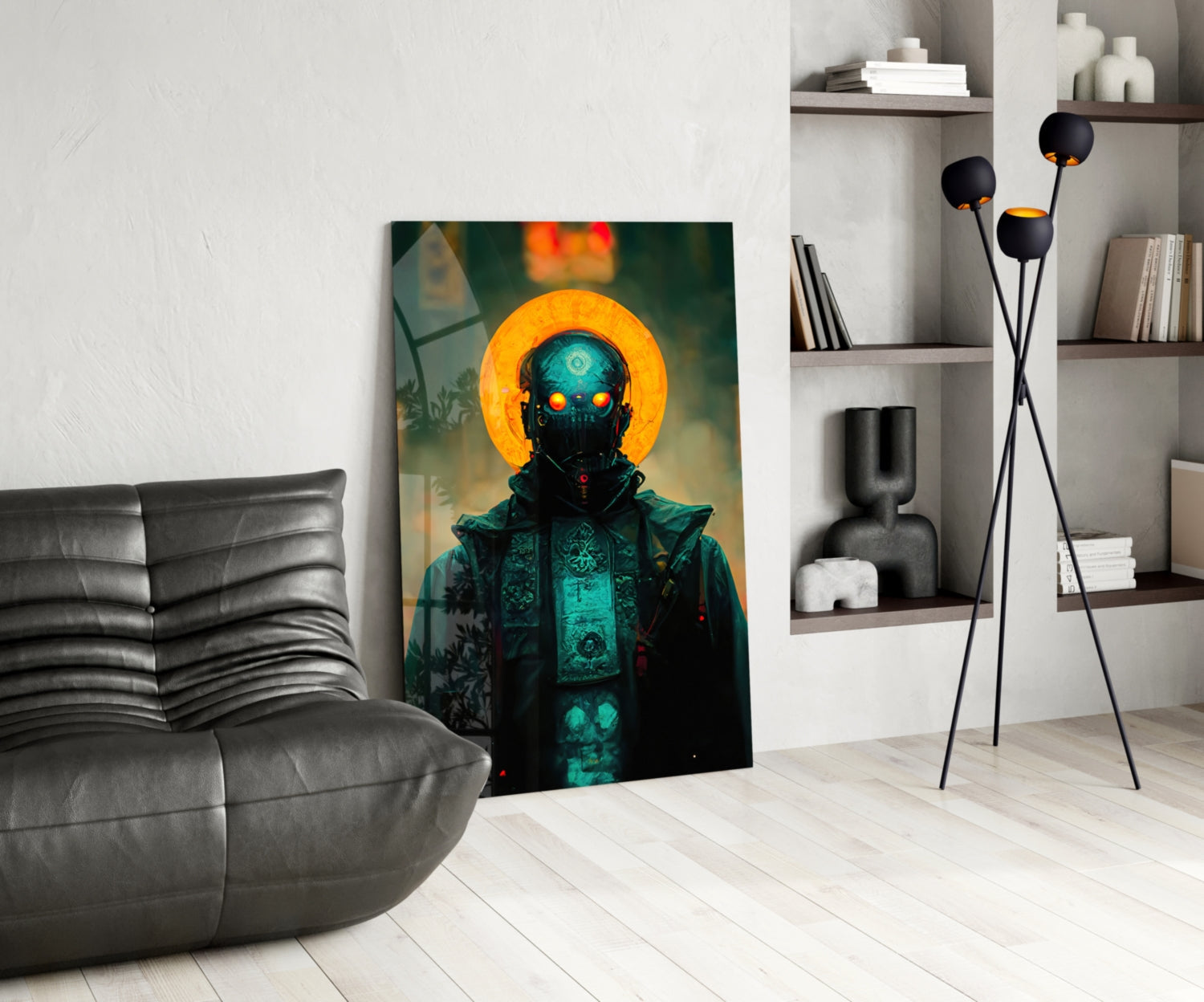 The Prince Glass Wall Art || Designer Collection