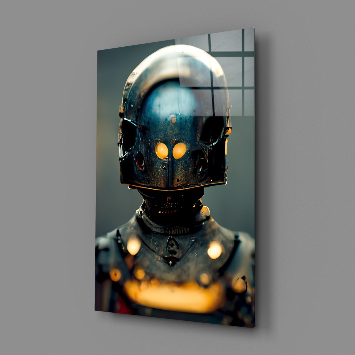 Fighter Glass Art || Designer Collection