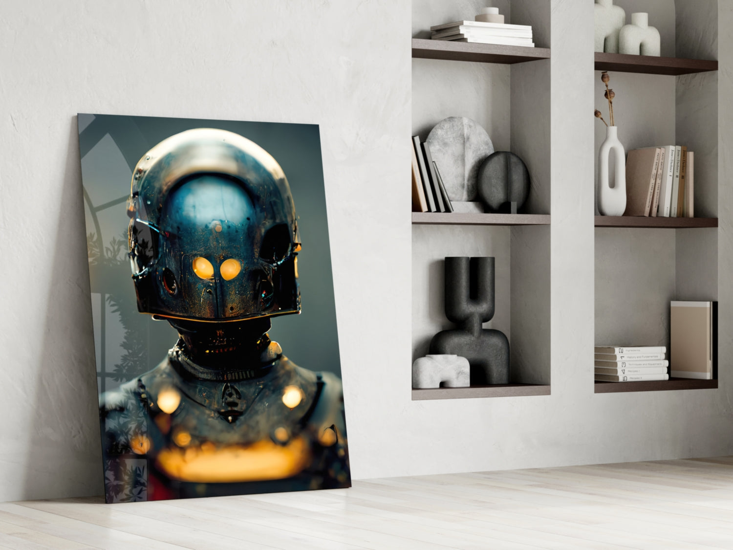 Fighter Glass Art || Designer Collection