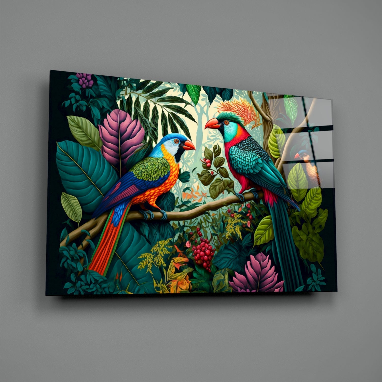 Dating on Amazon Glass Wall Art || Designers Collection