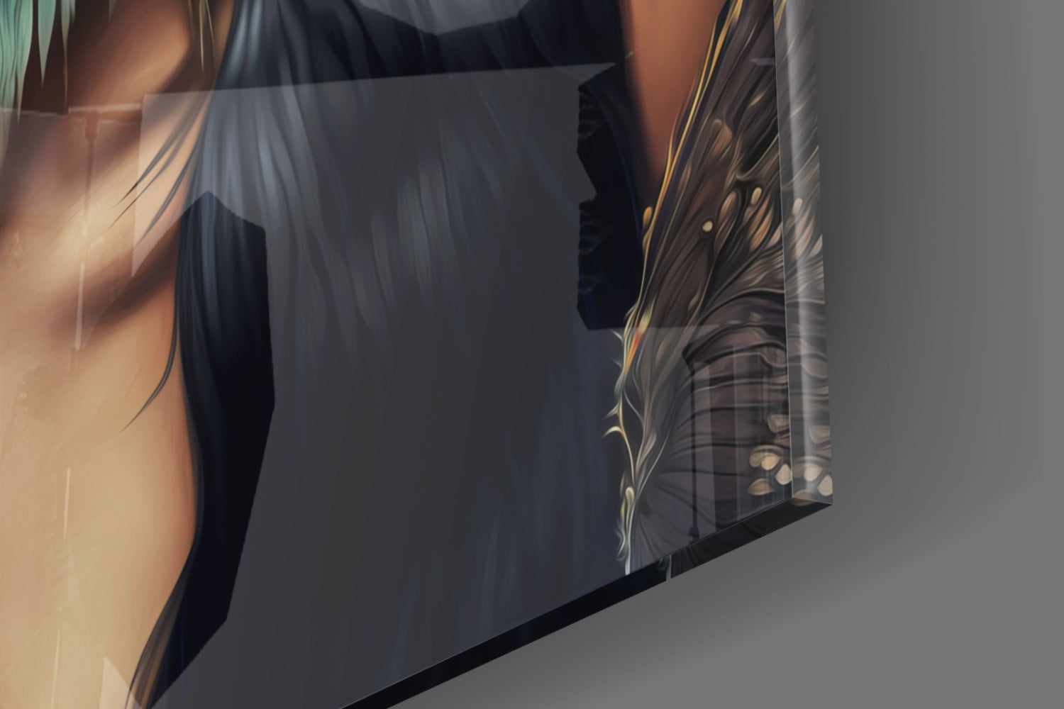 Warrior Beautiful Glass Wall Art || Designers Collection