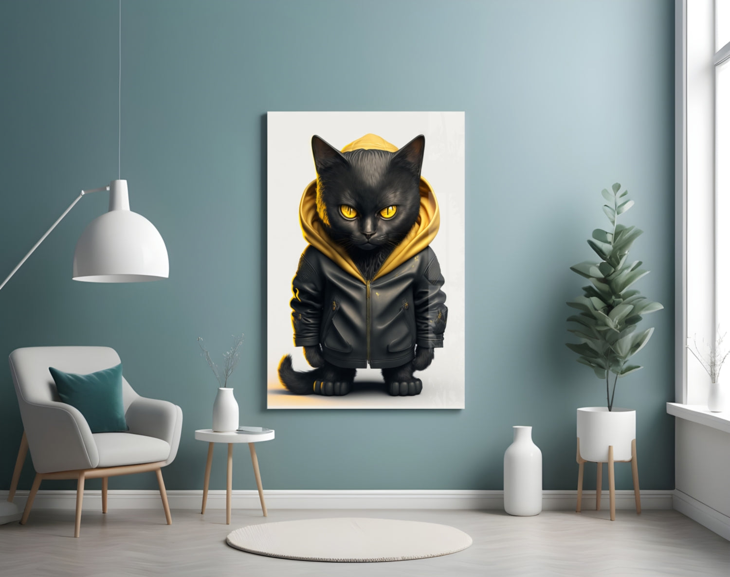 Cutie Cool Glass Wall Art || Designers Collection