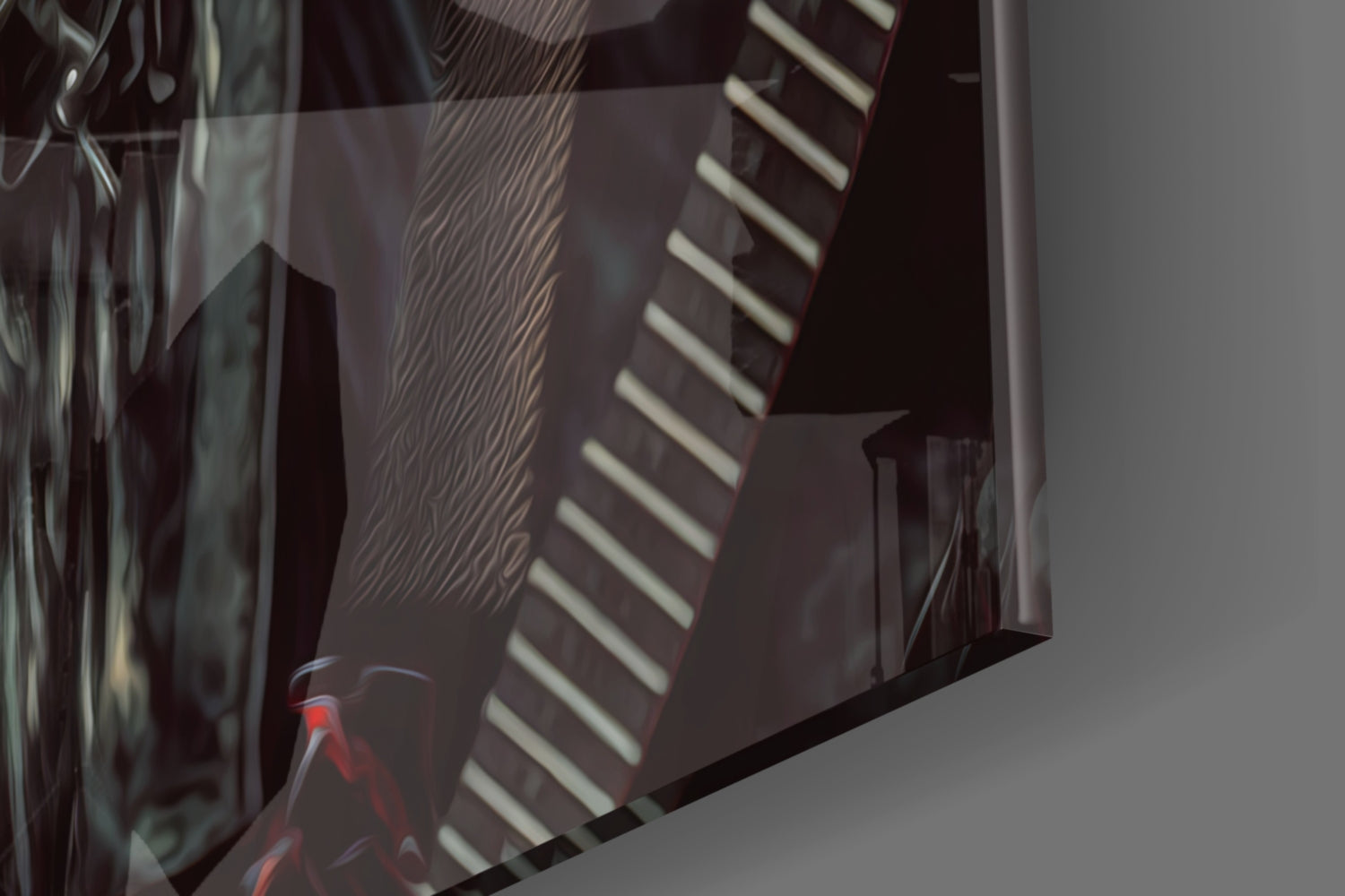Rockerz Glass Wall Art || Designer Collection