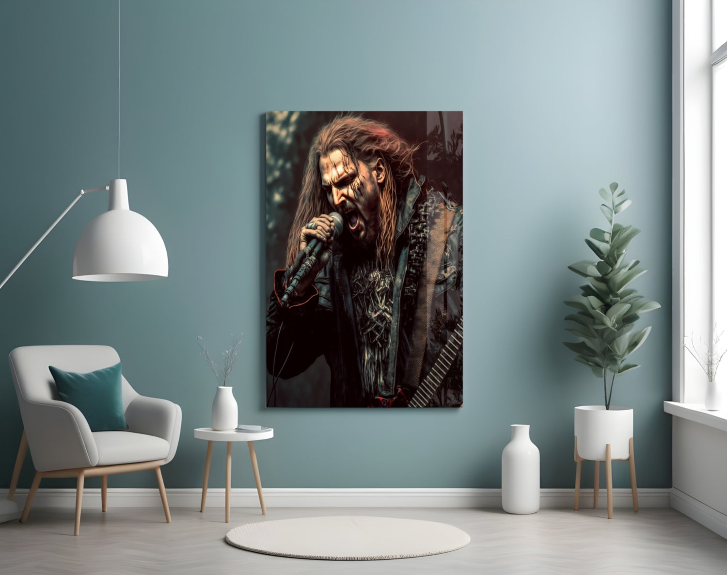 Rockerz Glass Wall Art || Designer Collection