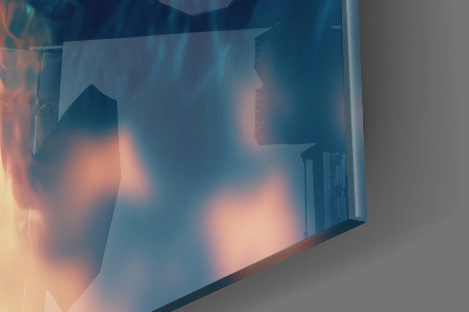 Epic Tiger Glass Wall Art || Designers Collection