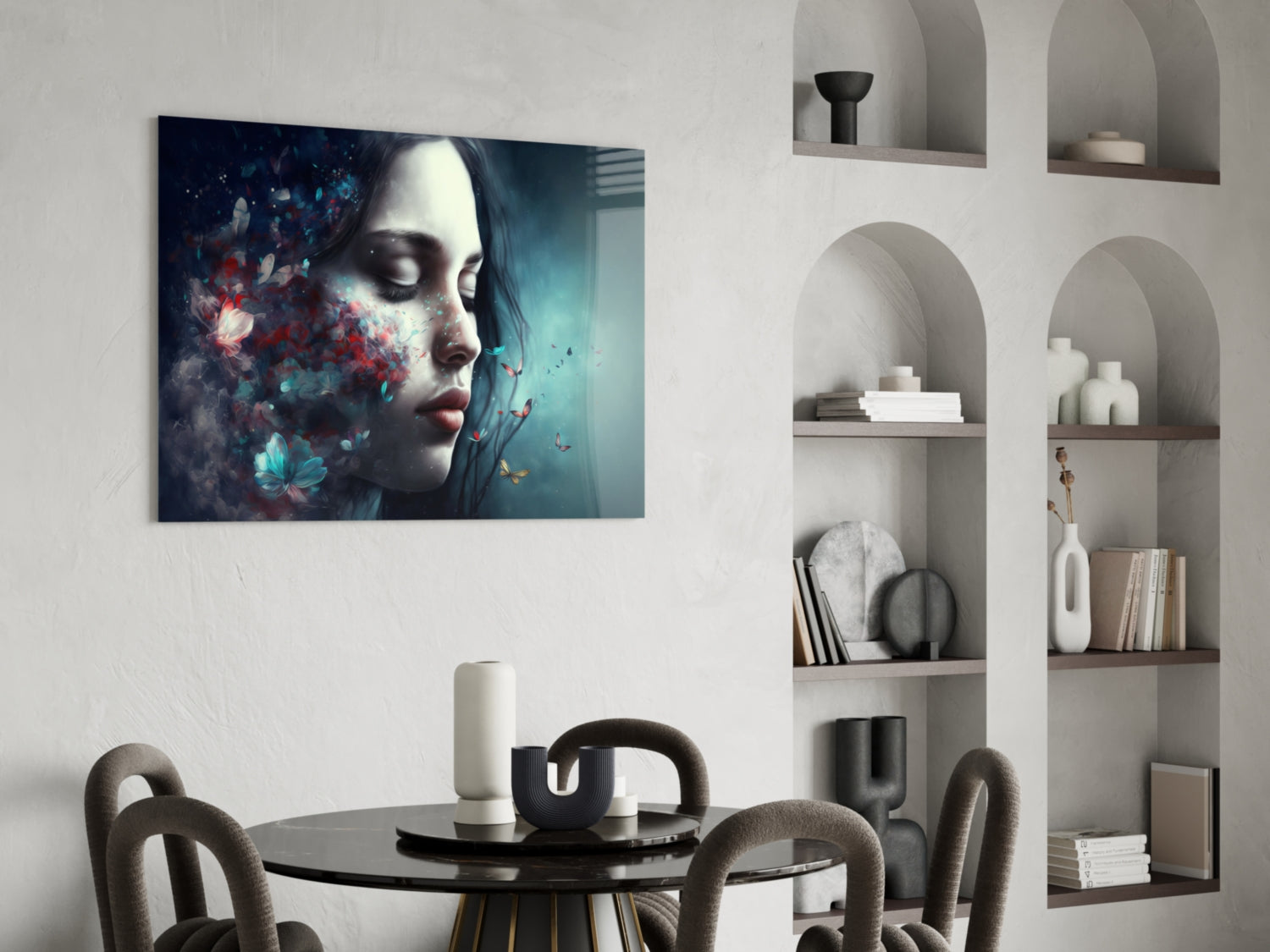 Butterfly Dreams Glass Wall Art || Designer Collection