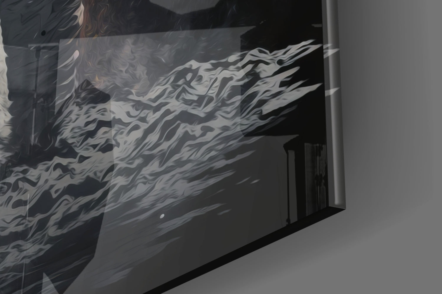 Astronaut Glass Wall Art || Designer Collection