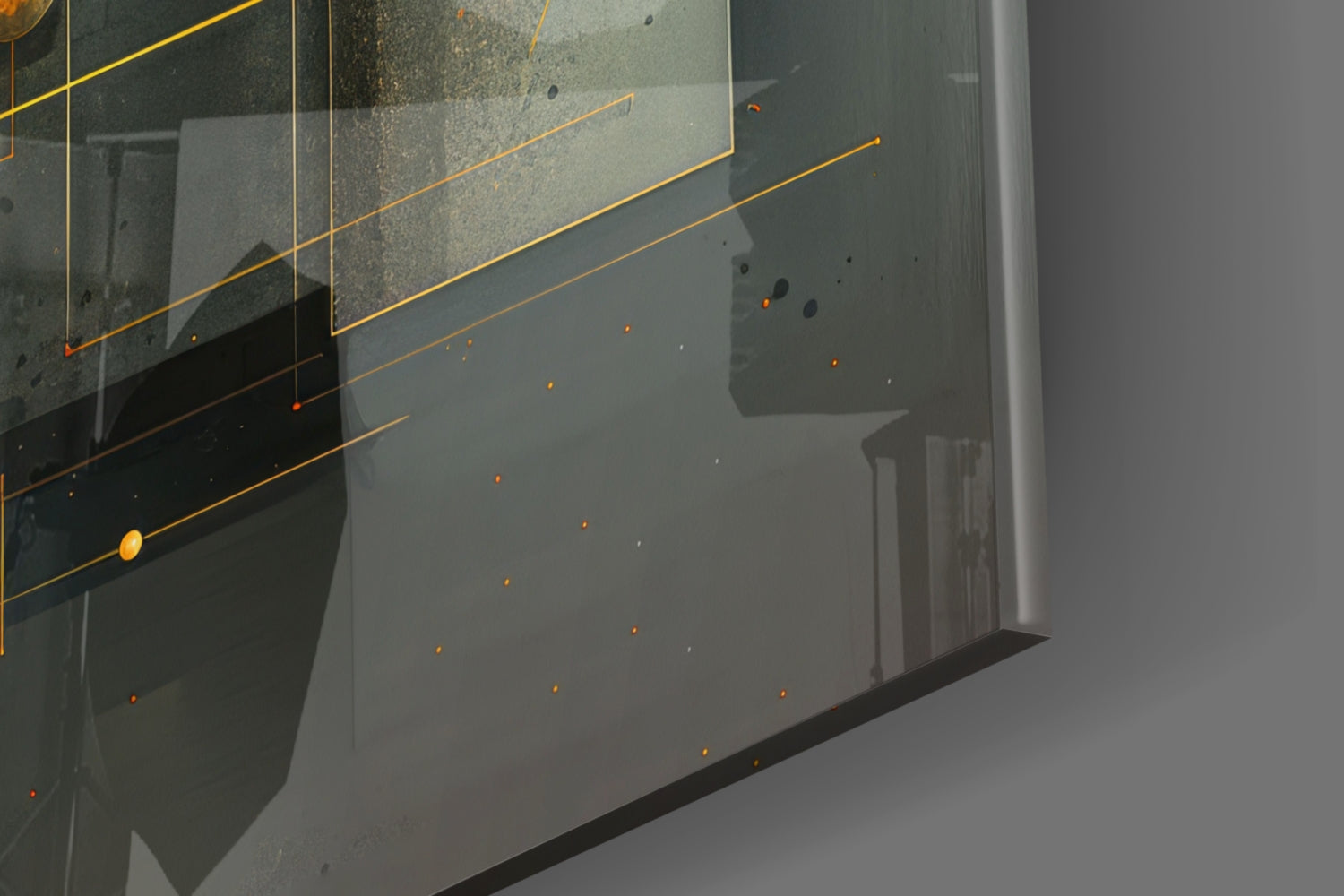 Planets Glass Wall Art|| Designer&