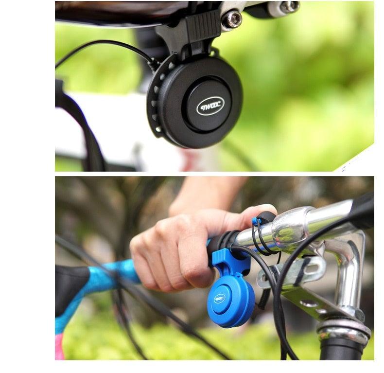 High Bicycle Electric Bell Invisible Waterproof Bike Horn For Scooter USB Charging Riding Equipment Accessory Electric Bike Horn Cycling Bicycle Scooter Horn With Rechargeable Battery