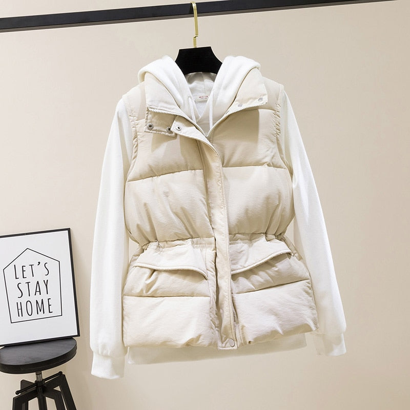 Vest Women Cotton Padded Women&