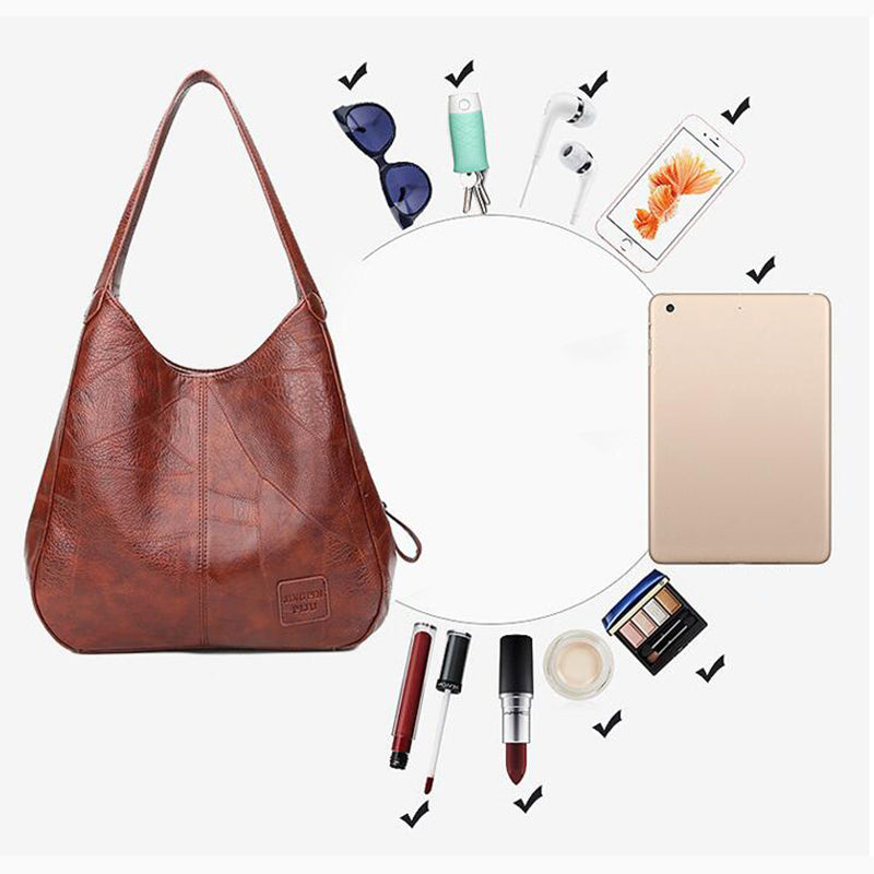Vintage Women Hand Bag Women Shoulder Bags Female Top-handle Bags