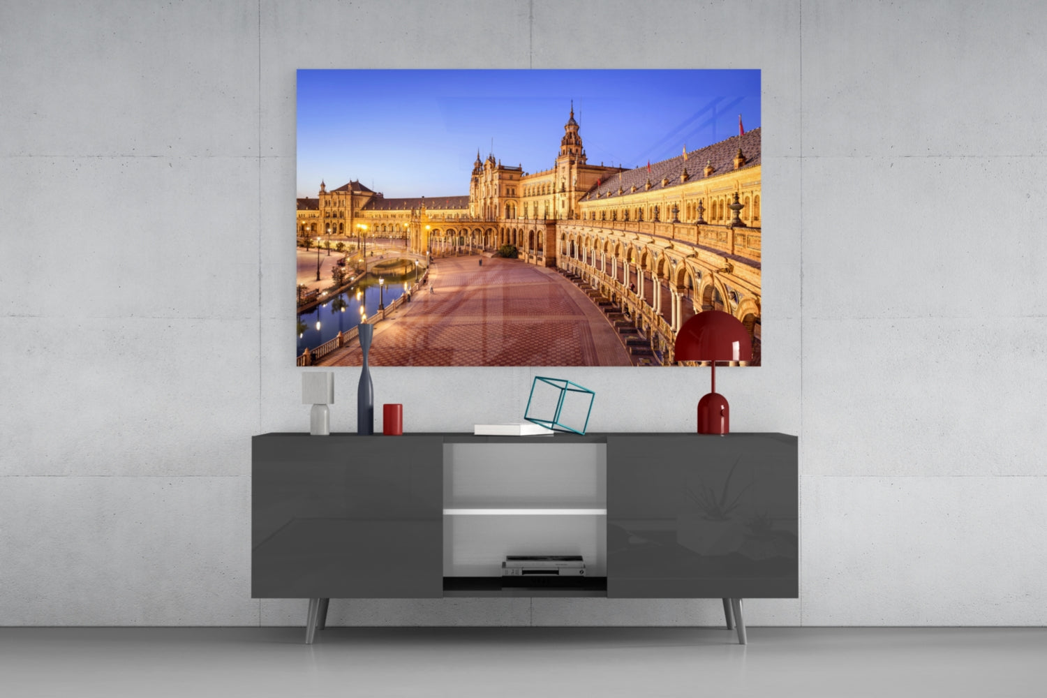 Sevilla Glass Wall Art