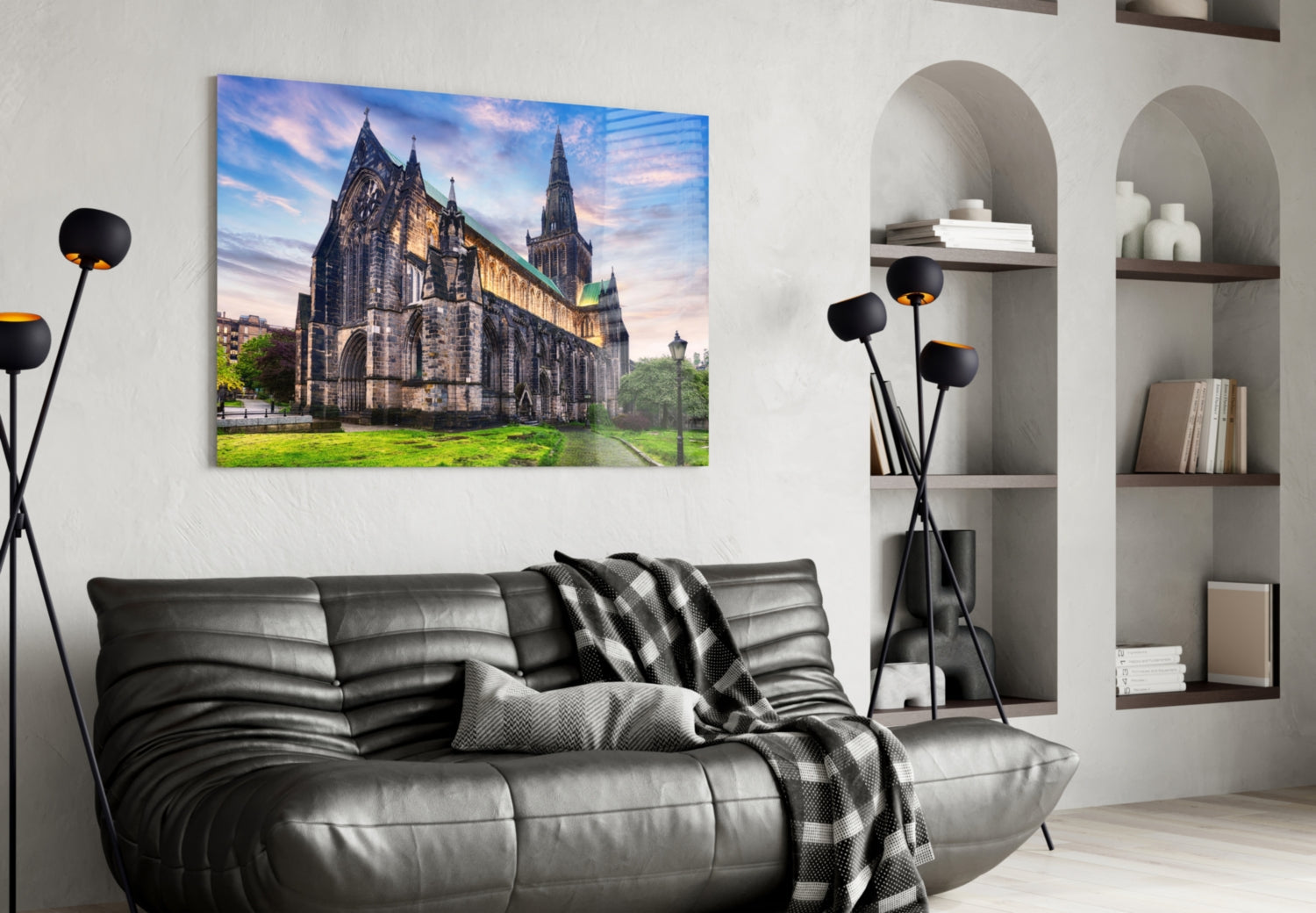 Glasgow Cathedral Glass Wall Art