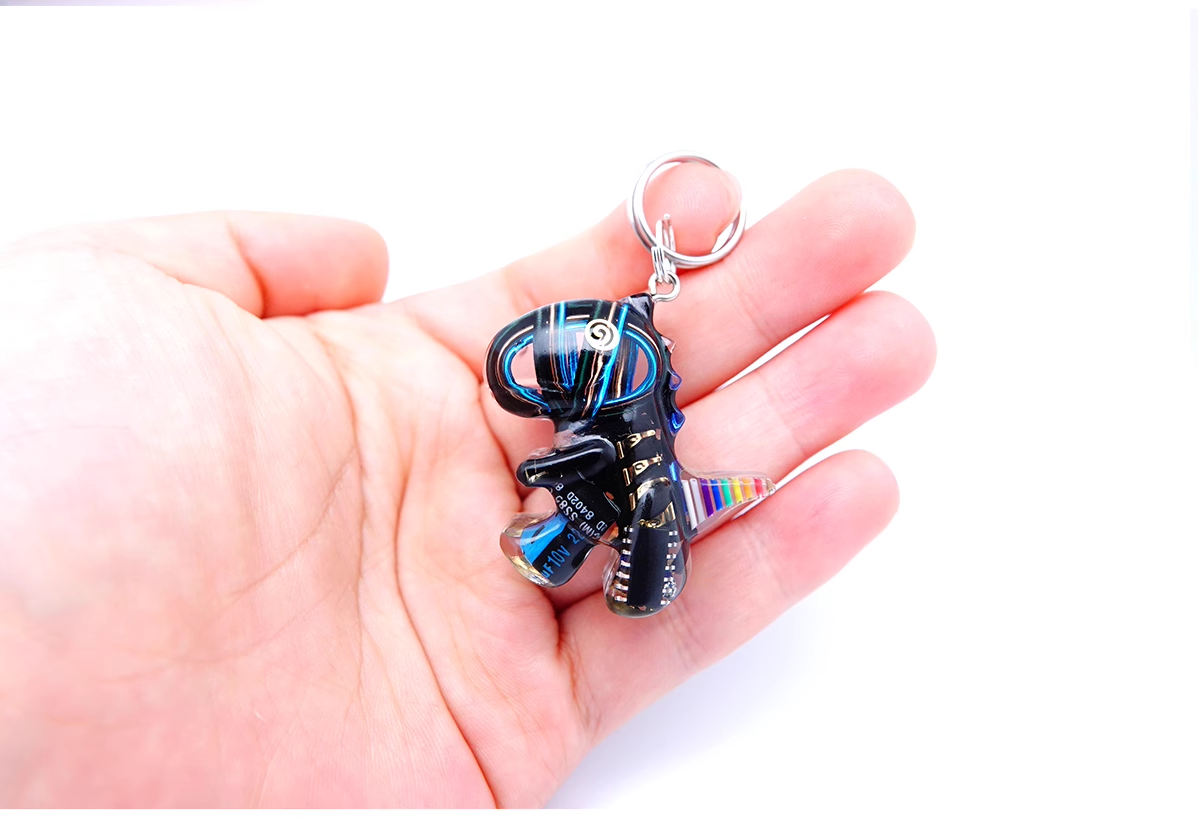Original Cyberpunk Little Dinosaur Delicate High Design Couple Necklace